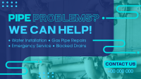 Plumbing Home Repair Facebook event cover Image Preview