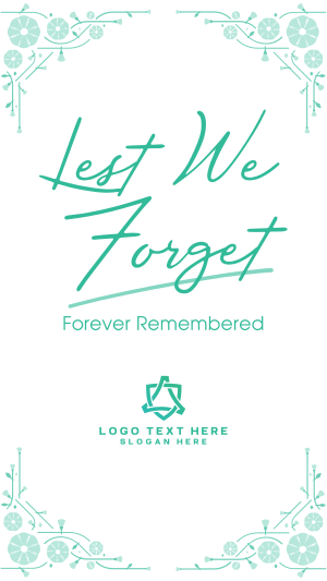 Forever Remembered Facebook story Image Preview