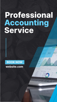 Accounting Chart Instagram Story Design