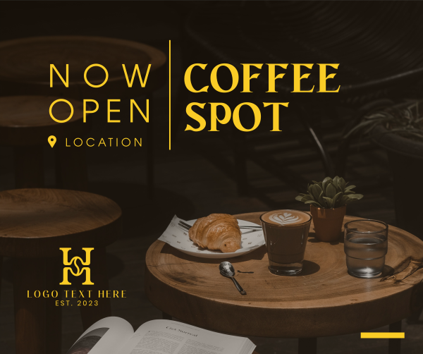 Coffee Spot Facebook Post Design Image Preview