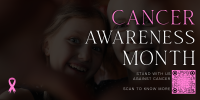 Cancer Awareness Month Twitter Post Image Preview