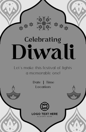 Festival Of Lights Invitation Image Preview