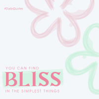 Floral Bliss Instagram Post Design