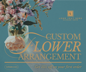 Editorial Flower Service Facebook post Image Preview