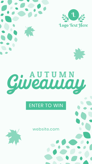 Autumn Mosaic Giveaway Instagram story