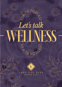 Wellness Podcast Flyer Image Preview