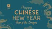 Chinese New Year Dragon Facebook event cover Image Preview