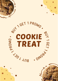 Double Cookie Bite Flyer Design