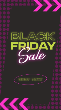 Black Friday Sale Promo  TikTok Video Design