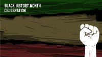 Black History Month Zoom Background Image Preview