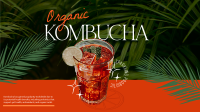 Organic Kombucha Animation Image Preview