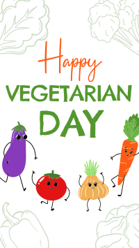 Veggie Party Fun! Instagram story Image Preview