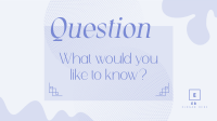 Generic ask me anything Facebook Event Cover Design