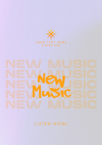 New Music Poster Design