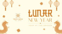 Lucky Lunar New Year Facebook Event Cover Image Preview