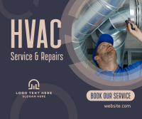 HVAC Technician Facebook Post Design