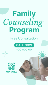 Family Counseling TikTok Video Design