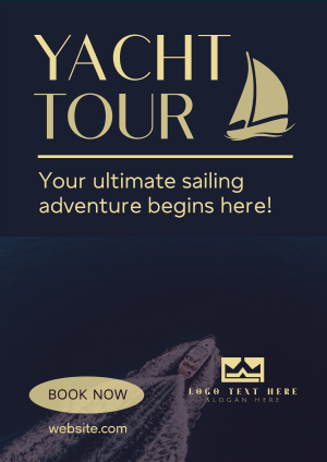 Yacht Tour Flyer Image Preview