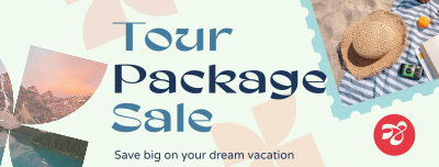 Big Travel Sale Facebook cover Image Preview
