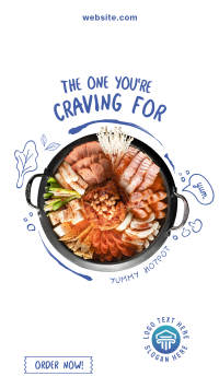 Delicious Hotpot Instagram Story Design