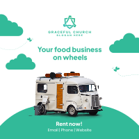 Rent Food Truck Instagram post Image Preview