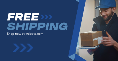 Limited Free Shipping Promo Facebook ad Image Preview