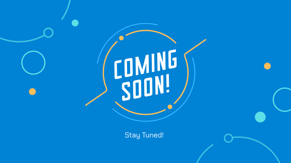Coming Soon Circles Facebook Event Cover Design Image Preview