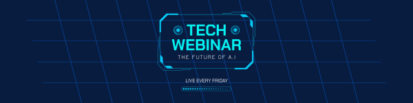 Tech Webinar Twitch Banner Design Image Preview