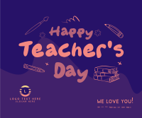 Teachers Day Greeting Facebook post Image Preview