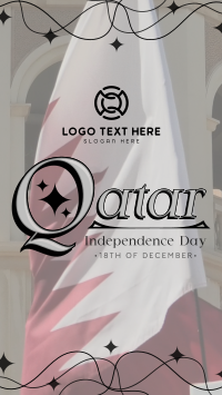Qatar National Day YouTube Short Design