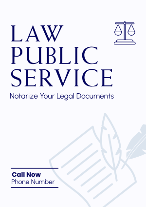 Firm Notary Service Flyer Image Preview