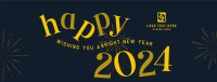 Bright New Year Facebook cover Image Preview