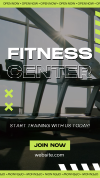 Fitness Training Center Instagram reel Image Preview