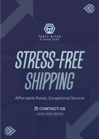 Corporate Shipping Service Flyer Image Preview