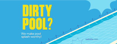 Splash-worthy Pool Facebook cover Image Preview