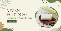Organic Soap Facebook Ad Design
