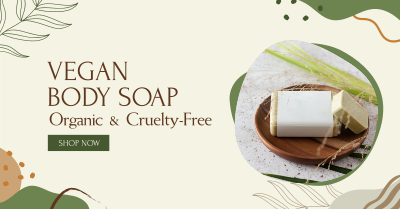 Organic Soap Facebook ad Image Preview