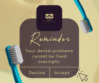 Dental Reminder Facebook post Image Preview