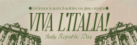 Vintage Italian Republic Day Twitter Header Image Preview