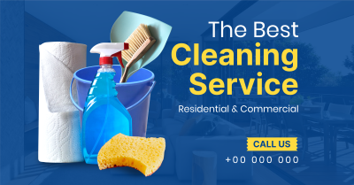 The Best Cleaning Service Facebook ad Image Preview