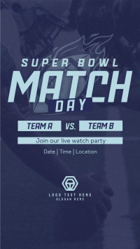 Superbowl Match Day Instagram Story Preview