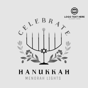 Hanukkah Light Instagram post Image Preview