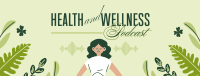 Health & Wellness Podcast Facebook Cover Design