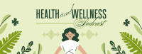 Health & Wellness Podcast Facebook cover Image Preview