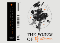 Power of Resilience Quote Postcard Design