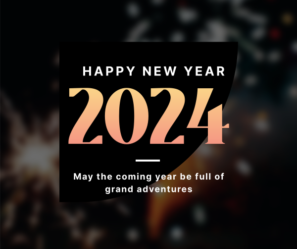 Liquid New Year Facebook Post Design Image Preview