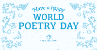 World Poetry Day Facebook ad Image Preview