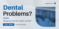 Dental Care for Your Family Twitter post Image Preview