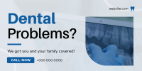 Dental Care for Your Family Twitter Post Image Preview