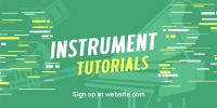 Music Instruments Tutorial Twitter post Image Preview